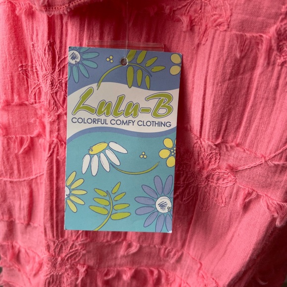 Gorgeous color, Salmon Lula B Blouse - Picture 5 of 5